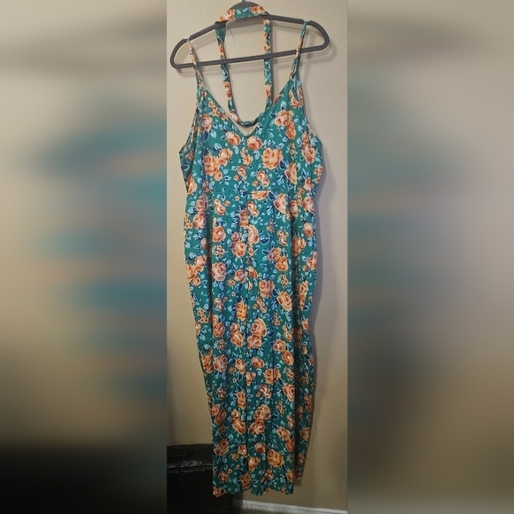 Shein Floral Jumpsuit Women's Size 3XL - Picture 3 of 6